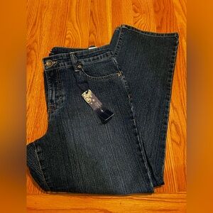 Bandolino Dark Wash Straight Leg Jeans